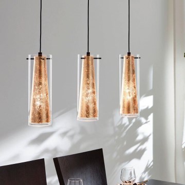 Eglo - Chandelier on a string 3xE27/60W/230V