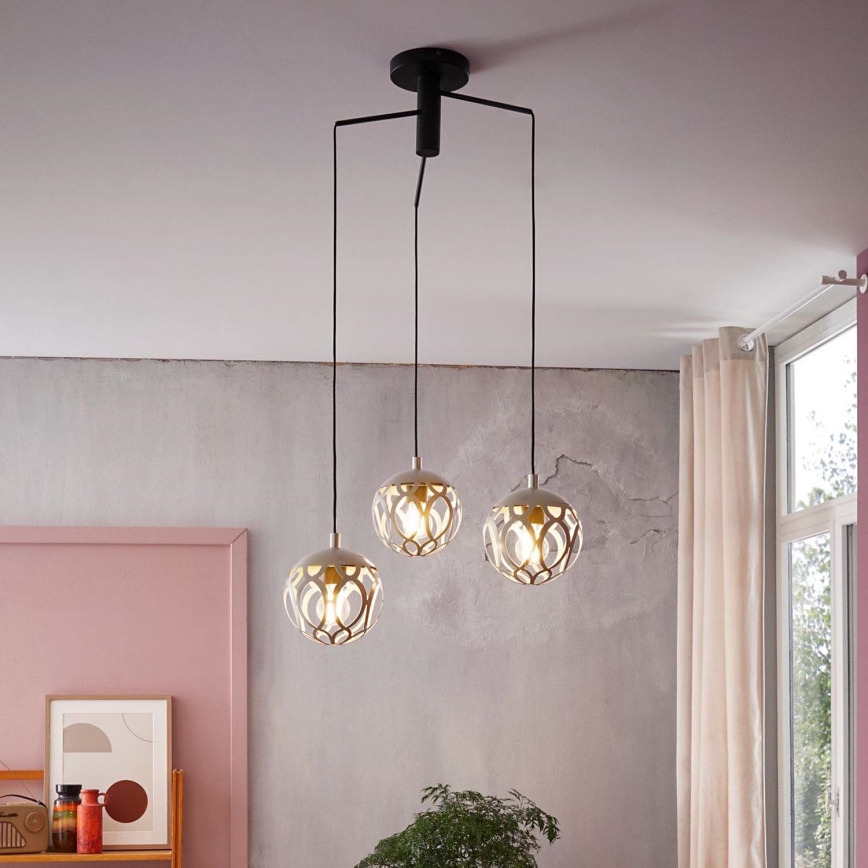 Eglo - Chandelier on a string 3xE27/60W/230V