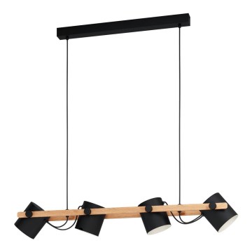 Eglo - Chandelier on a string 4xE27/28W/230V