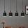 Eglo - Chandelier on a string 4xE27/28W/230V