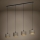 Eglo - Chandelier on a string 4xE27/40W/230V brown