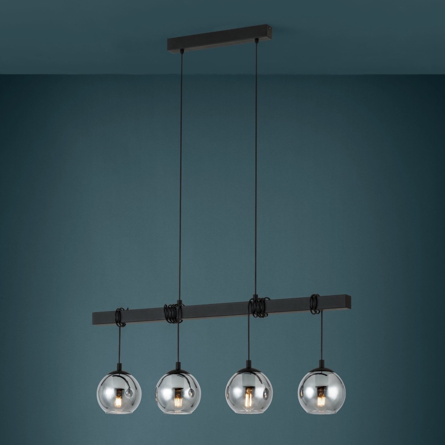 Eglo - Chandelier on a string 4xE27/40W/230V