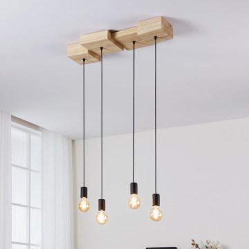 Eglo - Chandelier on a string 4xE27/40W/230V