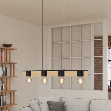 Eglo - Chandelier on a string 4xE27/40W/230V