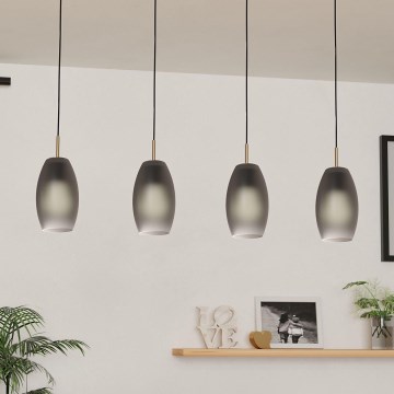 Eglo - Chandelier on a string 4xE27/40W/230V
