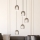 Eglo - Chandelier on a string 5xE27/28W/230V grey