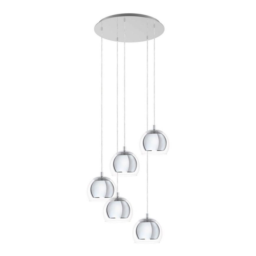 Eglo - Chandelier on a string 5xE27/28W/230V