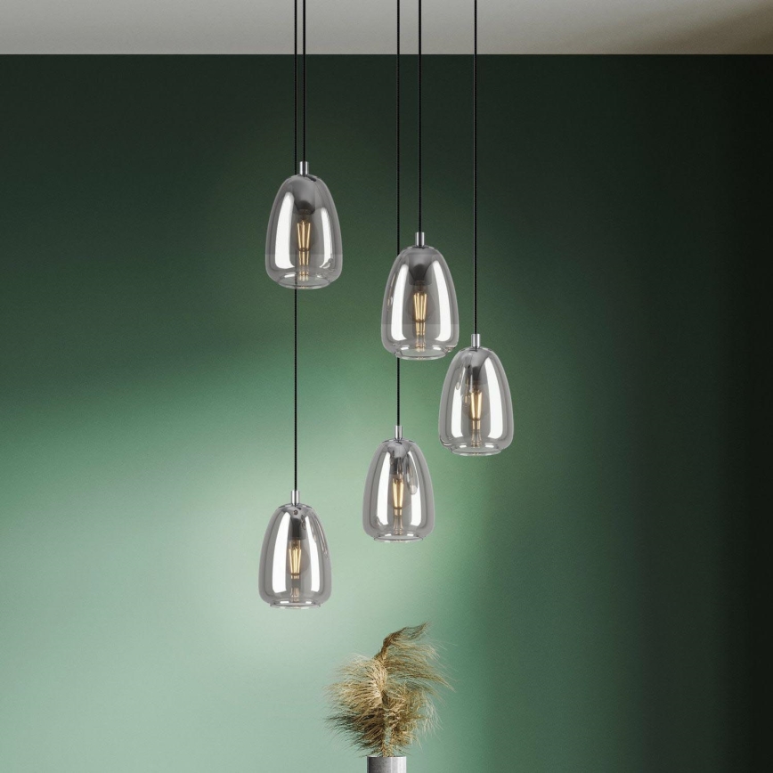 Eglo - Chandelier on a string 5xE27/40W/230V