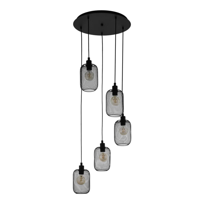 Eglo - Chandelier on a string 5xE27/60W/230V