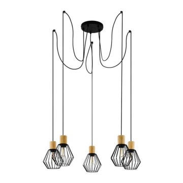 Eglo - Chandelier on a string 5xE27/60W/230V spider