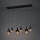 Eglo - Chandelier on a string 6xE27/40W/230V black