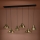 Eglo - Chandelier on a string 6xE27/40W/230V gold