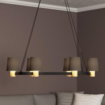 Eglo - Chandelier on a string 6xE27/40W/230V
