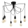 Eglo - Chandelier on a string 6xE27/60W/230V spider