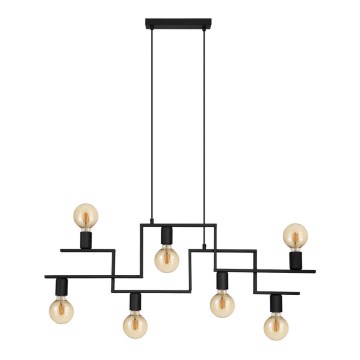 Eglo - Chandelier on a string 7xE27/60W/230V