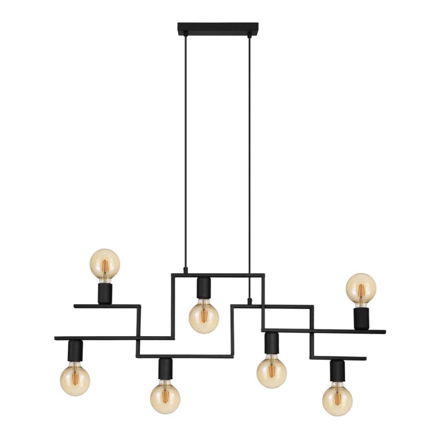Eglo - Chandelier on a string 7xE27/60W/230V