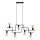 Eglo - Chandelier on a string 7xE27/60W/230V