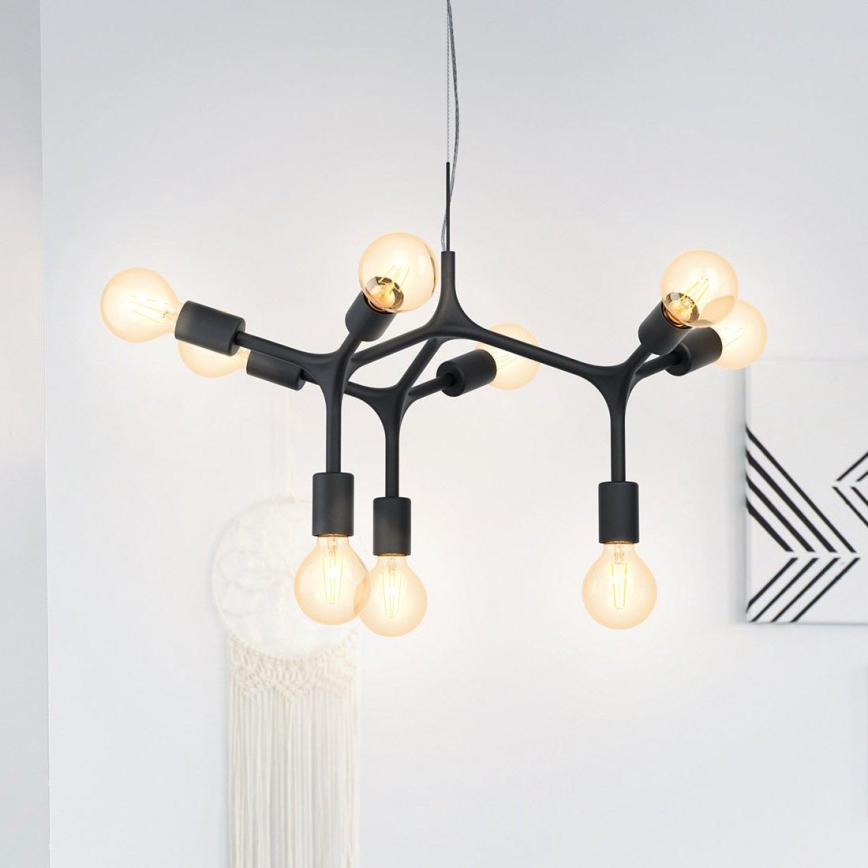 Eglo - Chandelier on a string 9xE27/60W/230V