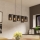 Eglo - Chandelier on a string COLOMERA 5xE27/40W/230V grey