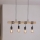 Eglo - Chandelier on a string TOWNSHEND 4xE27/60W/230V - FSC certified