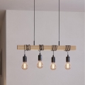 Eglo - Chandelier on a string TOWNSHEND 4xE27/60W/230V