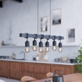 Eglo - Chandelier on a string TOWNSHEND 6xE27/60W/230V - FSC certified