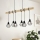 Eglo - Chandelier on a string TOWNSHEND 6xE27/60W/230V