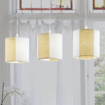 Eglo - Chandelier on a stringu 3xE27/40W/230V