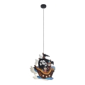 Eglo - Children's pendant chandelier on a wire 2xE27/25W/230V