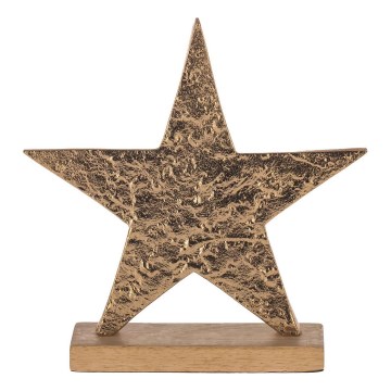 Eglo - Christmas decoration 21x20,5 cm star/gold