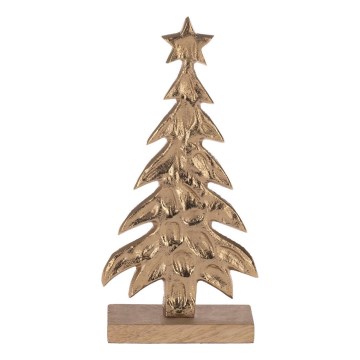 Eglo - Christmas decoration 27x13 cm tree/gold