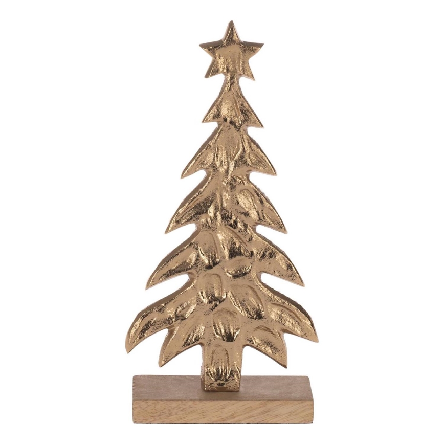 Eglo - Christmas decoration 27x13 cm tree/gold
