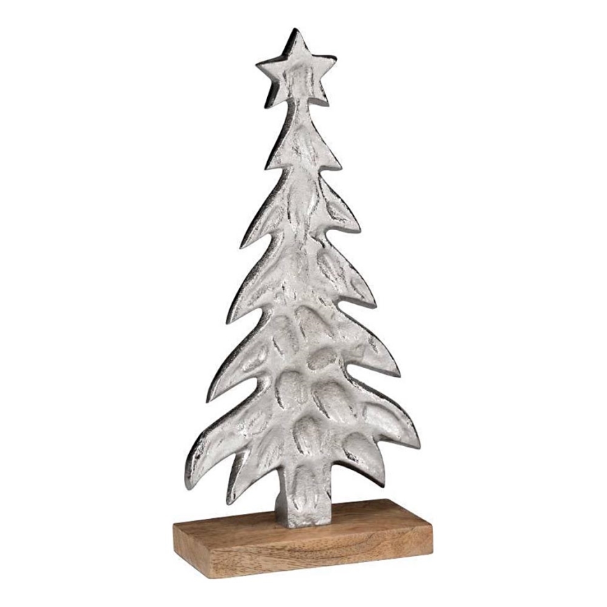Eglo - Christmas decoration 27x13 cm tree/silver