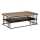 Eglo - Coffee table 36x100 cm brown/black