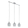 Eglo - Crystal chandelier 3xE27/60W/230V
