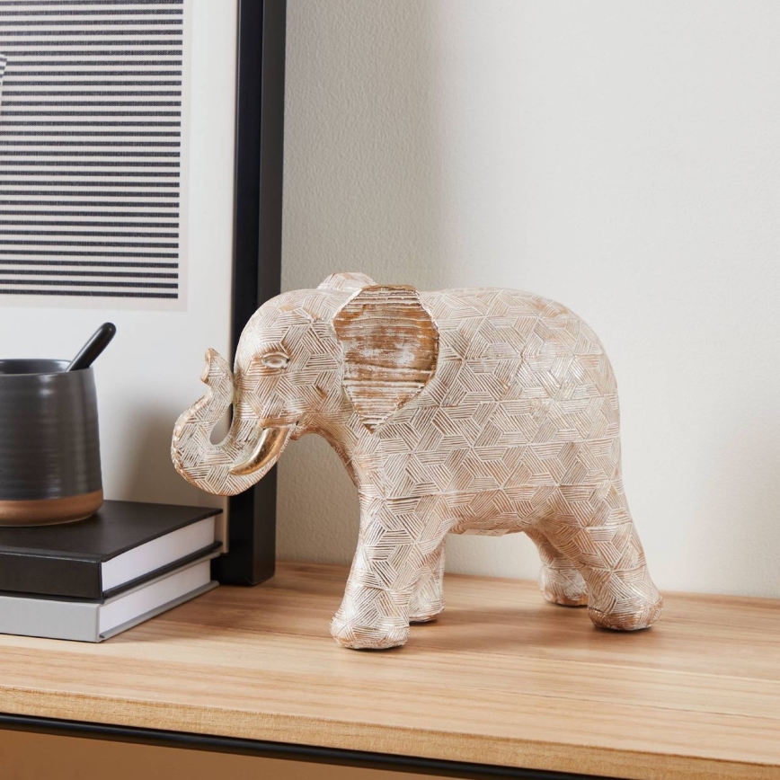 Eglo - Decoration 20,5x28 cm elephant/resin