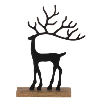 Eglo - Decoration 25,5x18,5 cm deer/black