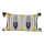 Eglo - Decorative pillow 35x60 cm grey/yellow