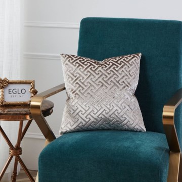 Eglo - Decorative pillow 45x45 cm beige