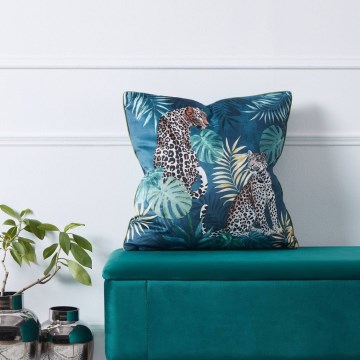 Eglo - Decorative pillow 45x45 cm green