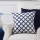 Eglo - Decorative pillow 45x45 cm white/blue
