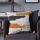 Eglo - Decorative pillow 45x45 cm yellow/grey