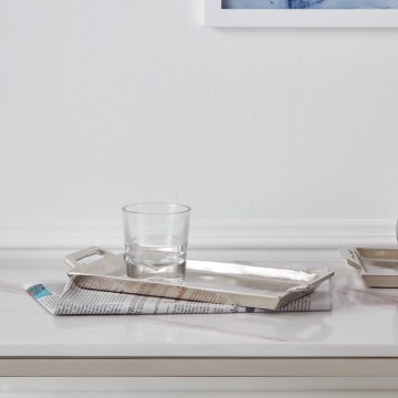 Eglo - Decorative tray 12,5x28,5 cm chrome