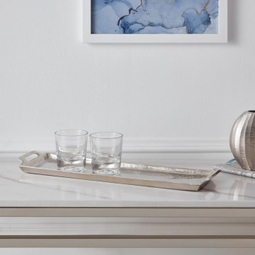 Eglo - Decorative tray 12,5x44 cm chrome