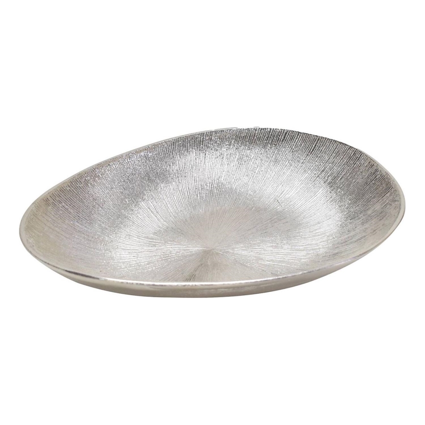 Eglo - Decorative tray 24,5x34,5 cm silver