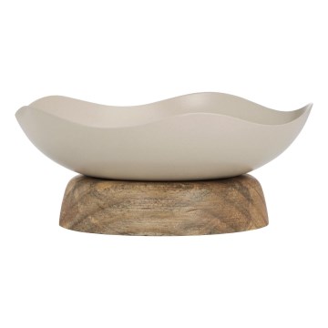 Eglo - Decorative tray d. 14,5 cm beige