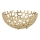 Eglo - Decorative tray d. 20,5 cm gold