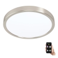 Eglo - Dimmable LED Bathroom Ceiling Light LED/19.5W/230V 2700-6500K IP44 ZigBee Ø 28.5 cm
