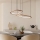 Eglo - Dimmable LED cable pendant LED/30W/230V Brass + Remote Control
