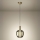 Eglo - Dimmable LED cable-suspended pendant light LED/6W/230V + LED/1,6W gold